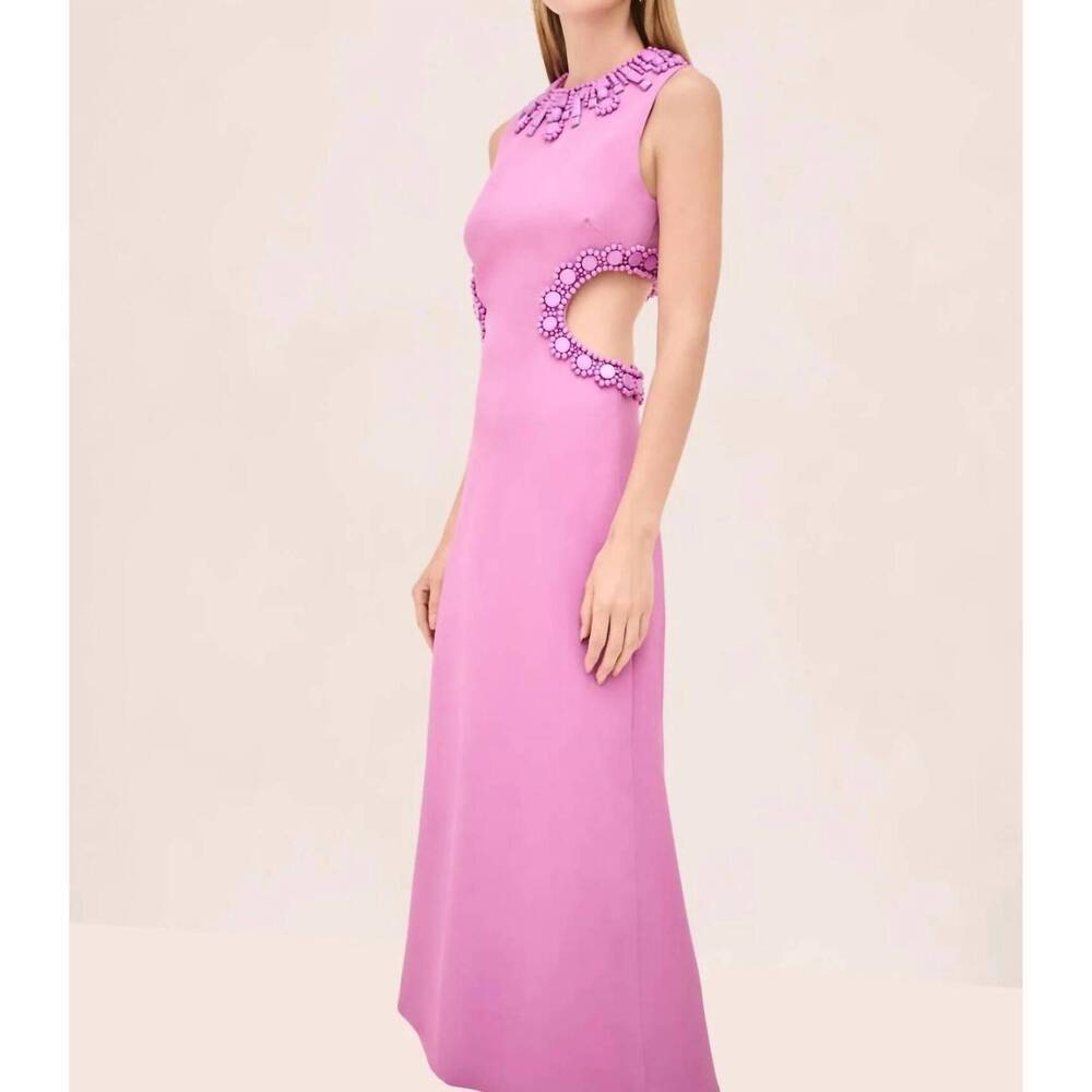 NEW ALEXIS leda sleeveless midi dress in orchid - Picture 3 of 3